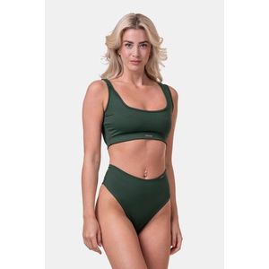 Dámské plavky Nebbia Miami sporty bikini - top 554 dark green S obraz