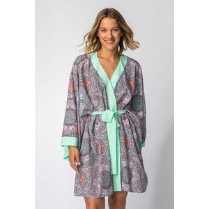 LaLupa Woman's Cover Up Kimono LA107 obraz
