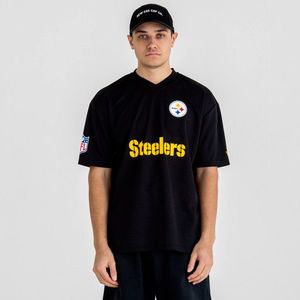 Pánské tričko New Era Wordmark Oversized NFL Pittsburgh Steelers, S obraz