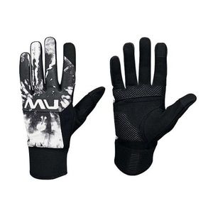 Pánské cyklistické rukavice NorthWave Fast Gel Reflex Glove Black/Reflective obraz