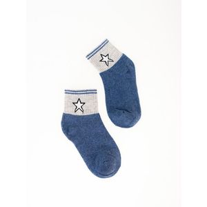 Children's socks Shelvt navy blue with a star obraz