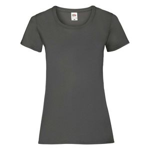 Graphite T-shirt Valueweight Fruit of the Loom obraz