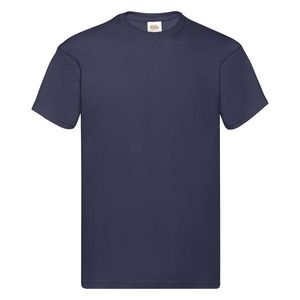 Navy blue men's t-shirt Original Fruit of the Loom obraz