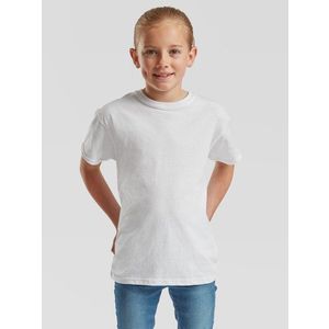 White Children's T-shirt Original Fruit of the Loom obraz