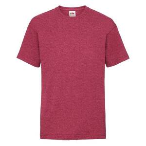 Red Fruit of the Loom Cotton T-shirt obraz