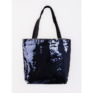Shelvt Large women's handbag with sequins obraz