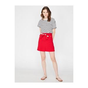 Koton Skirt - Red - Mini obraz