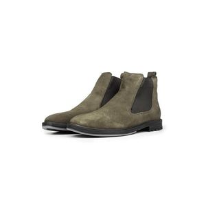Ducavelli York Genuine Leather and Suede Anti-Slip Sole Chelsea Casual Boots. obraz