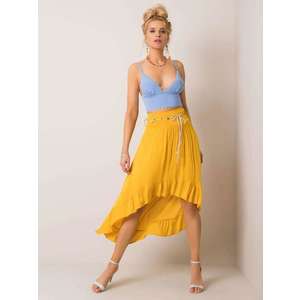 Žlutá asymetrická sukně obraz