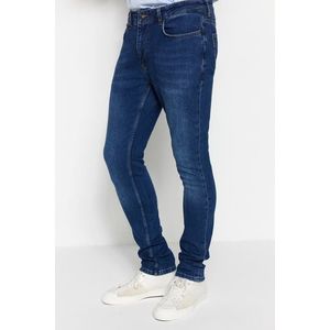 Trendyol Limited Edition Blue Men's Flexible Fabric Skinny Fit Jeans Denim Pants TMMNSS23JE00039 obraz