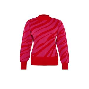 Trendyol Curve Garnet Pletený svetr s vysokým výstřihem obraz