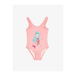 Koton Swimsuit Mermaid Printed Thick Straps obraz