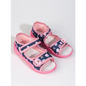 Slippers for girls Viggami pink Ariel obraz