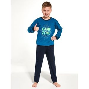 Pyjamas Cornette Young Boy 267/131 Game Zone L/R 134-164 Marine obraz