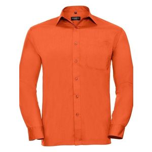 Men's long sleeve polycotton shirt R934M 65/35 115g/110g obraz