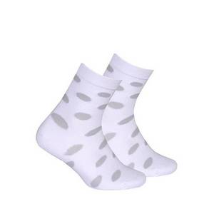 Gatta G34.01N Cottoline girls' socks patterned 27-32 aluminum 227 obraz