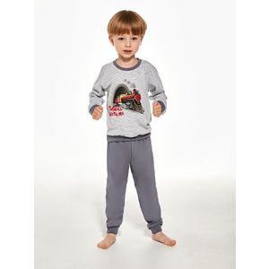 Pyjamas Cornette Kids Boy 478/145 Train L/R 86-128 grey obraz