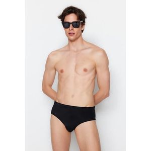 Trendyol Black Men's Standard Fit Slip-on Swimwear obraz