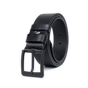 R9031 Dewberry Leather Mens Belt-BLACK obraz