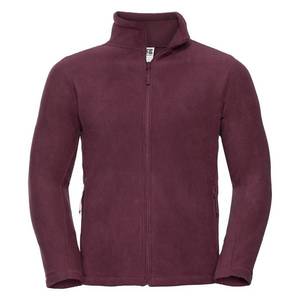 Men's fleece with long zipper 100% polyester, non-pilling fleece 320g obraz