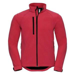 Red Men's Soft Shell Russell Jacket obraz