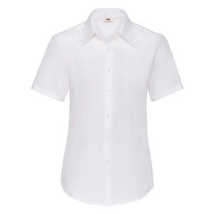 White classic shirt Oxford Fruit Of The Loom obraz