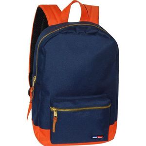 Semiline Unisex's Backpack 3269-7 Navy Blue obraz