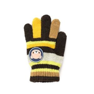 Art Of Polo Kids's Gloves Rkq054-5 Brown/Yellow obraz