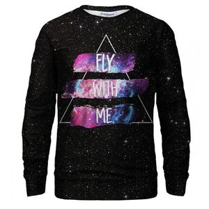 Bittersweet Paris Unisex's Fly With Me Sweater S-Pc Bsp003 obraz