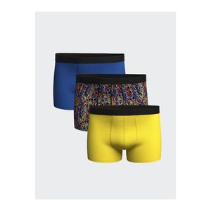LC Waikiki 3-Pack Standard Mold Flexible Fabric Men's Boxer obraz