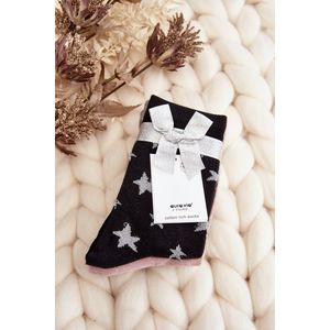 Dámské vánoční ponožky 3-balení šedé a růžové obraz