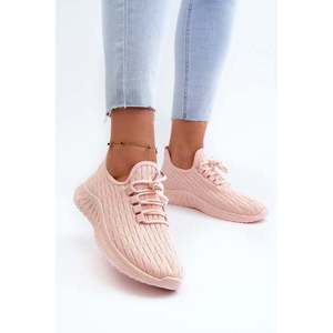 Dámské sportovní boty z lehké tkaniny Pink Xalara obraz