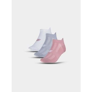 Dámské sportovní ponožky pod kotník (3Pack) 4F - multibarevné obraz