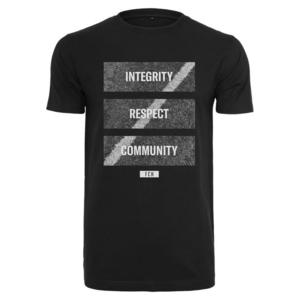 Fotbalové míče Coming Home Integrita, respekt, komunitní tričko černé obraz