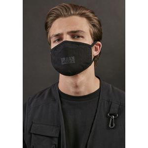 Bavlněná pleťová maska Urban Classics, 2 balení, černá obraz