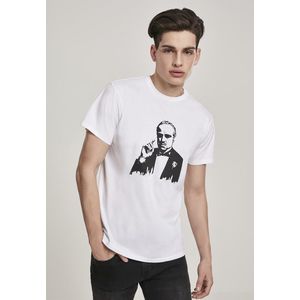 Pánské tričko Kmotr - bílé obraz