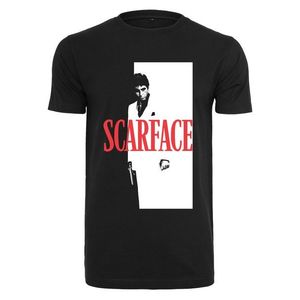 Černé tričko s logem Scarface obraz