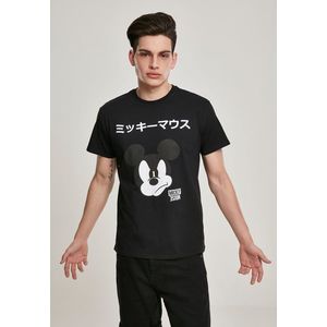 Japonské tričko Mickey černé obraz