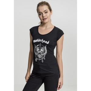 Dámské tričko s logem Motörhead v černé barvě obraz