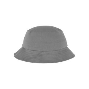 Klobouk Flexfit Cotton Twill Bucket Hat šedý obraz