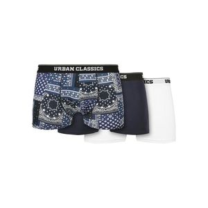 Organické boxerky 3-balení šátek námořnická+námořnická+bílá obraz