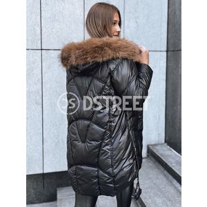 Dámská černá prošívaná zimní bunda SILVER FOX Dstreet obraz