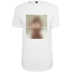 Bílé tričko s citlivým obsahem obraz