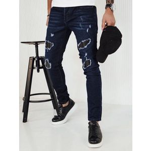 Pánské tmavě modré džínové kalhoty Dstreet obraz