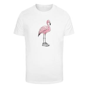 Pánské tričko Flamingo Baller - bílé obraz
