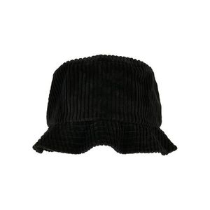 Velký manšestrový klobouk černý obraz