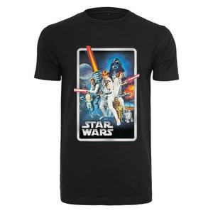 Černé tričko s plakátem Star Wars obraz