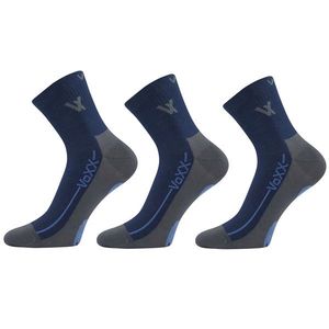 3PACK ponožky VoXX tmavě modré obraz