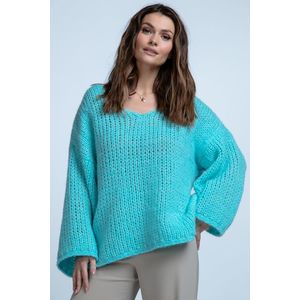 Fimfi Woman's Sweater I1002 Sky obraz
