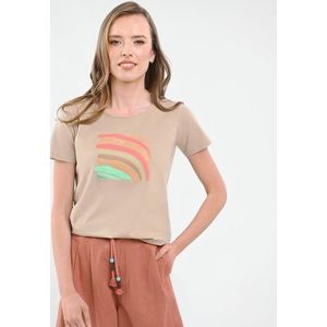 Volcano Woman's T-Shirt T-SHORE obraz
